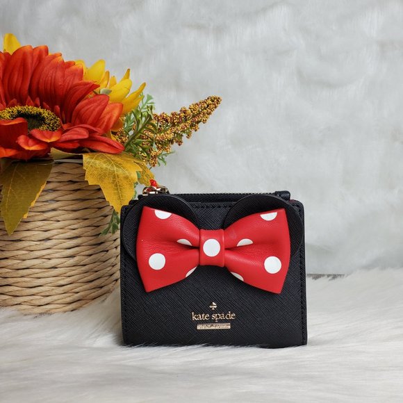 kate spade x minnie mouse backpack wallet combo - Picture 2 of 8